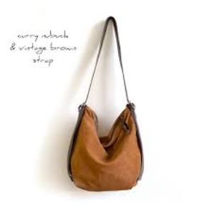 Rough & Tumble new medium hobo curry nubuck